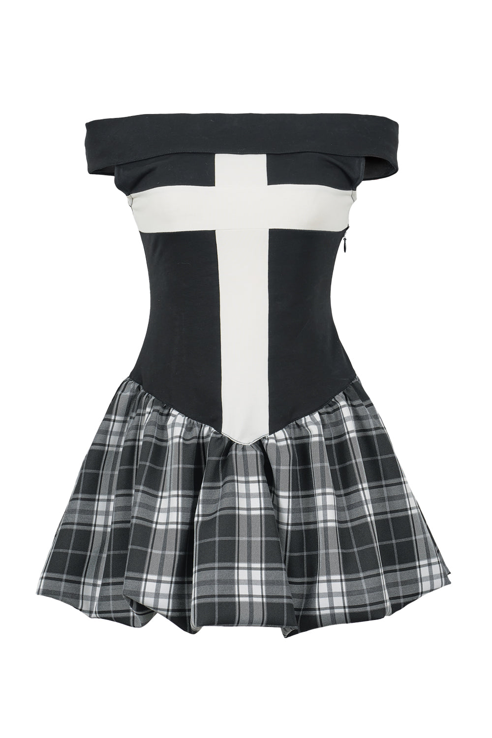 クロワバルーンミニワンピース