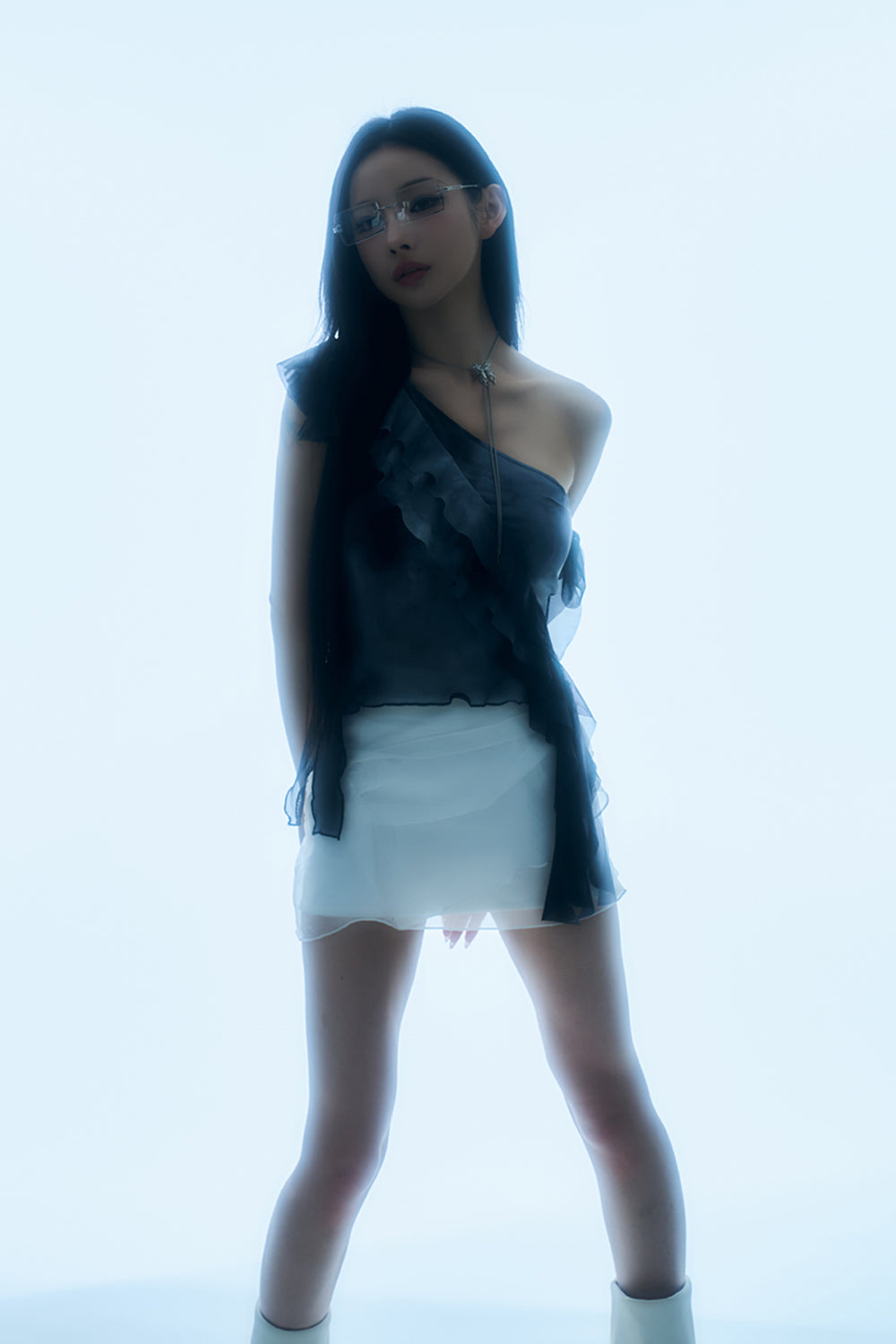 Shadow Sheer Layer Skirt