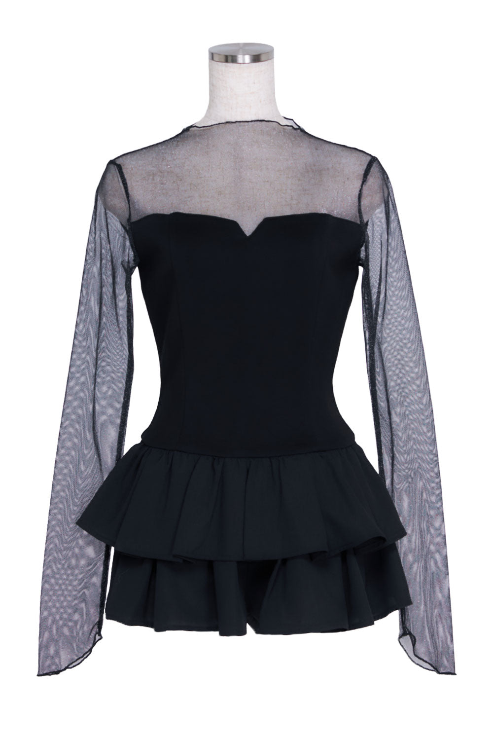 ラメシアーフリルワンピース