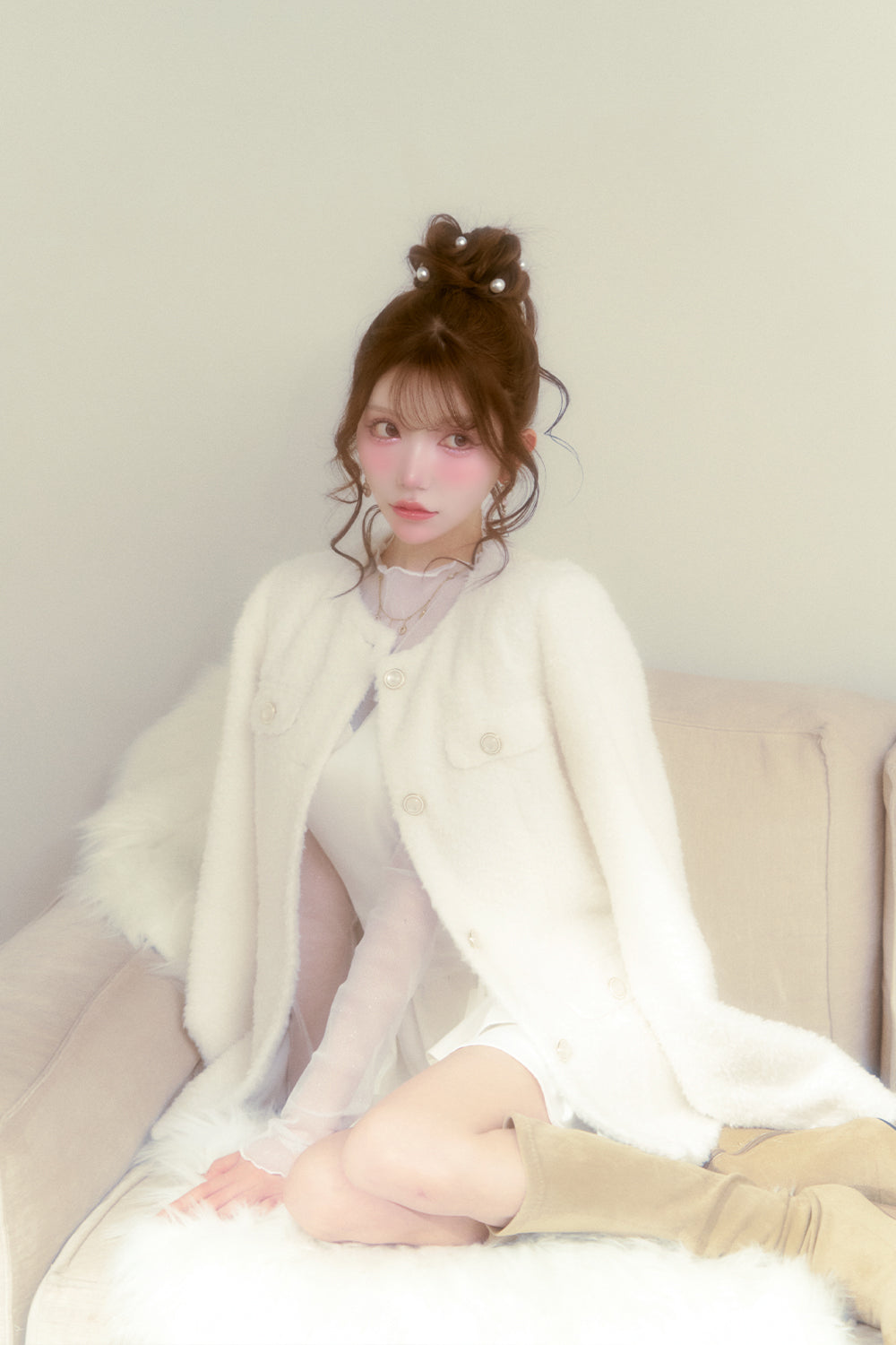 スプリングフラッフィージャケット