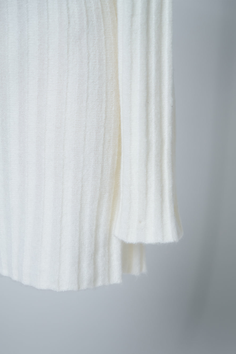 オフショルファーニットワンピース