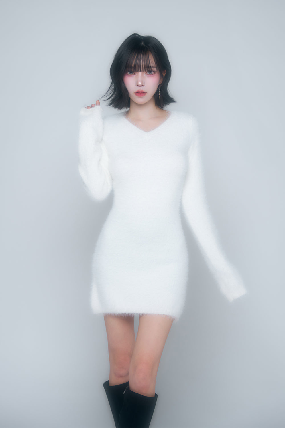 バックオープンミニワンピース