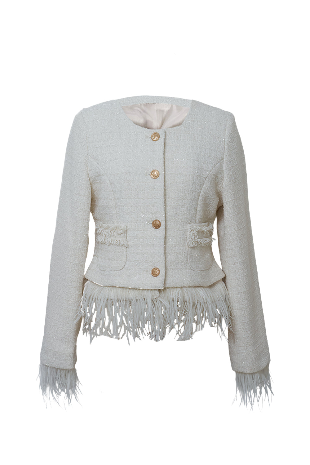 ラメツイードジャケット