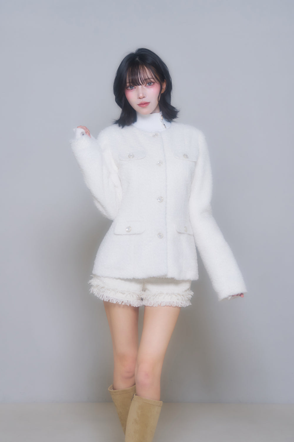 スプリングフラッフィージャケット