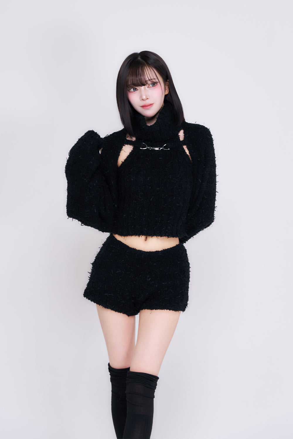 フラッフィーニットアンサンブル