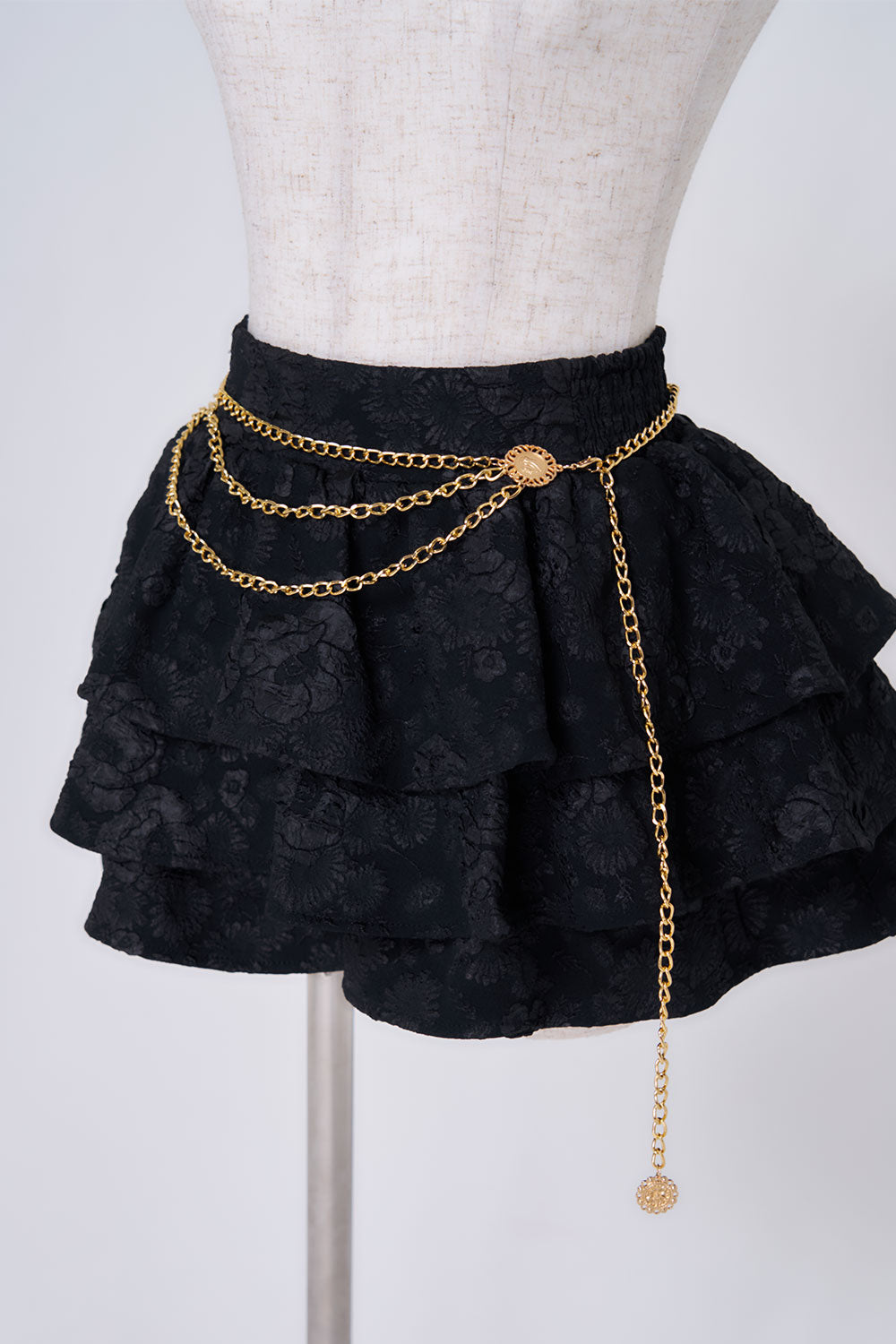 MIMIジャガードフリルスカート