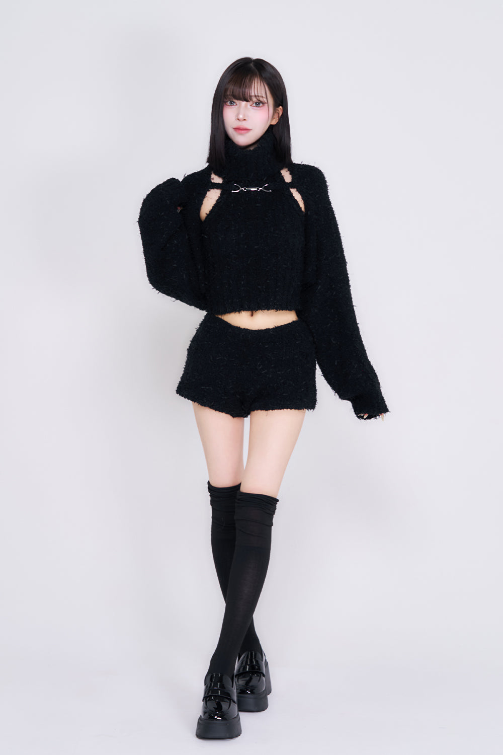 フラッフィーニットアンサンブル