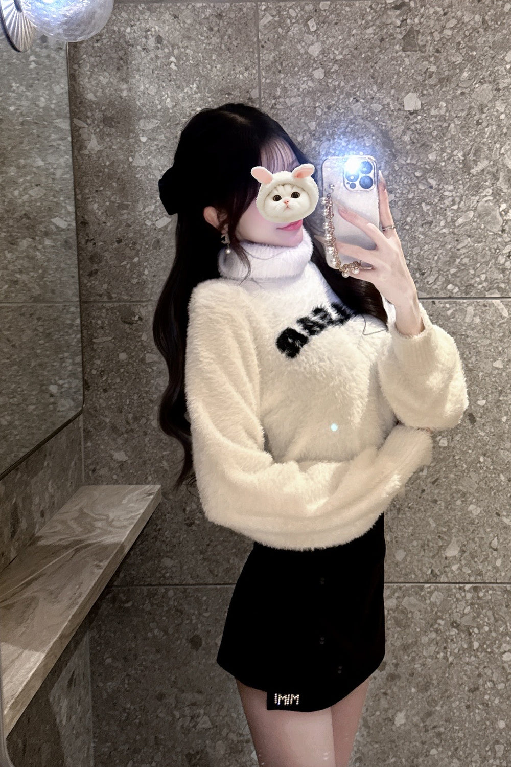 BELEAR タートルニットトップス