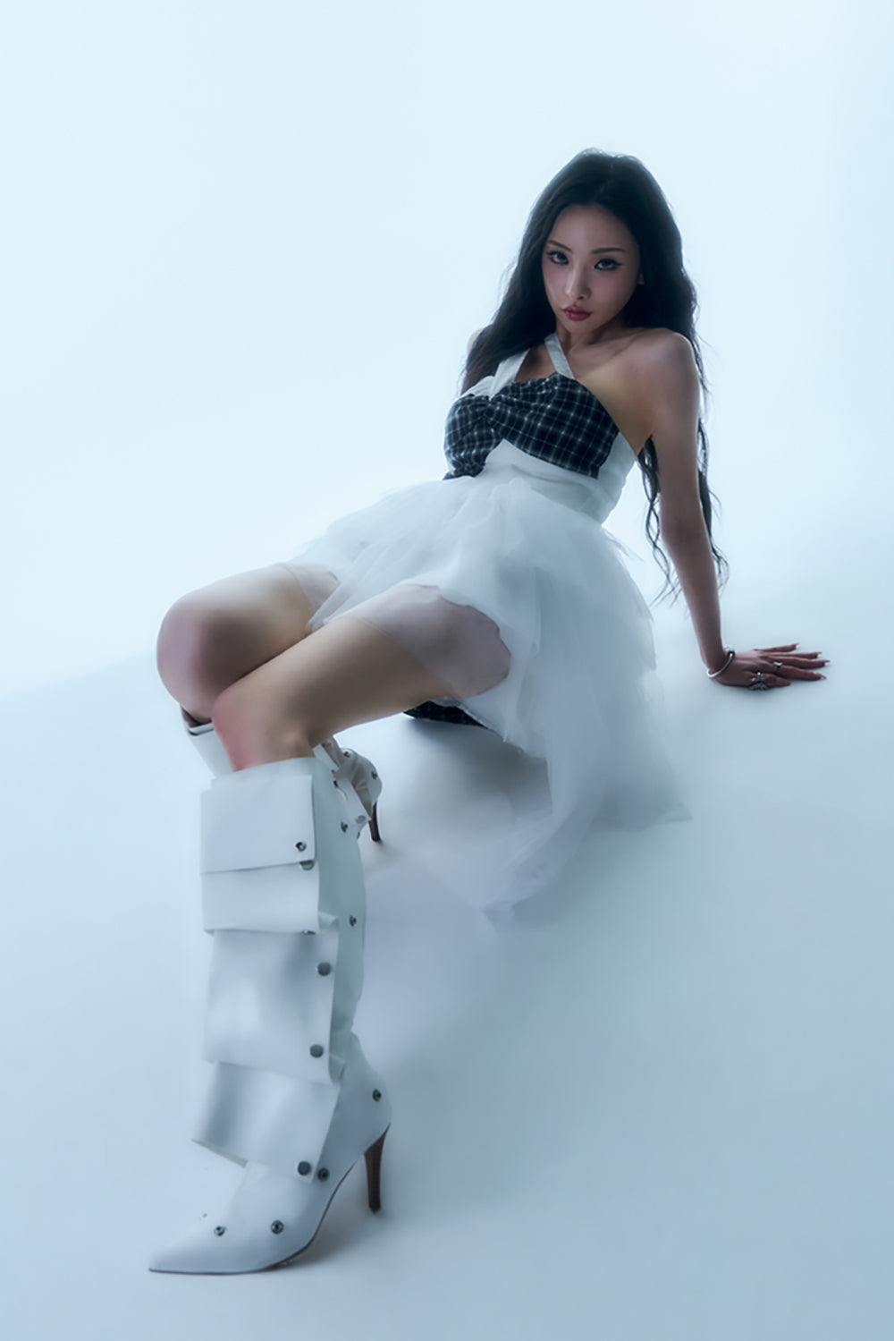 Midnight Tulle Corset Dress