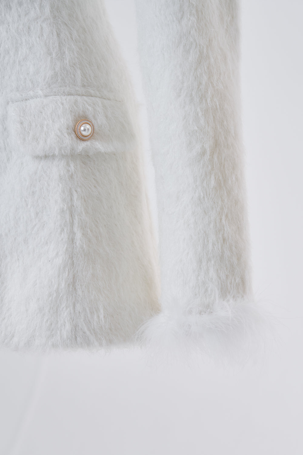 フェザージャケットワンピース