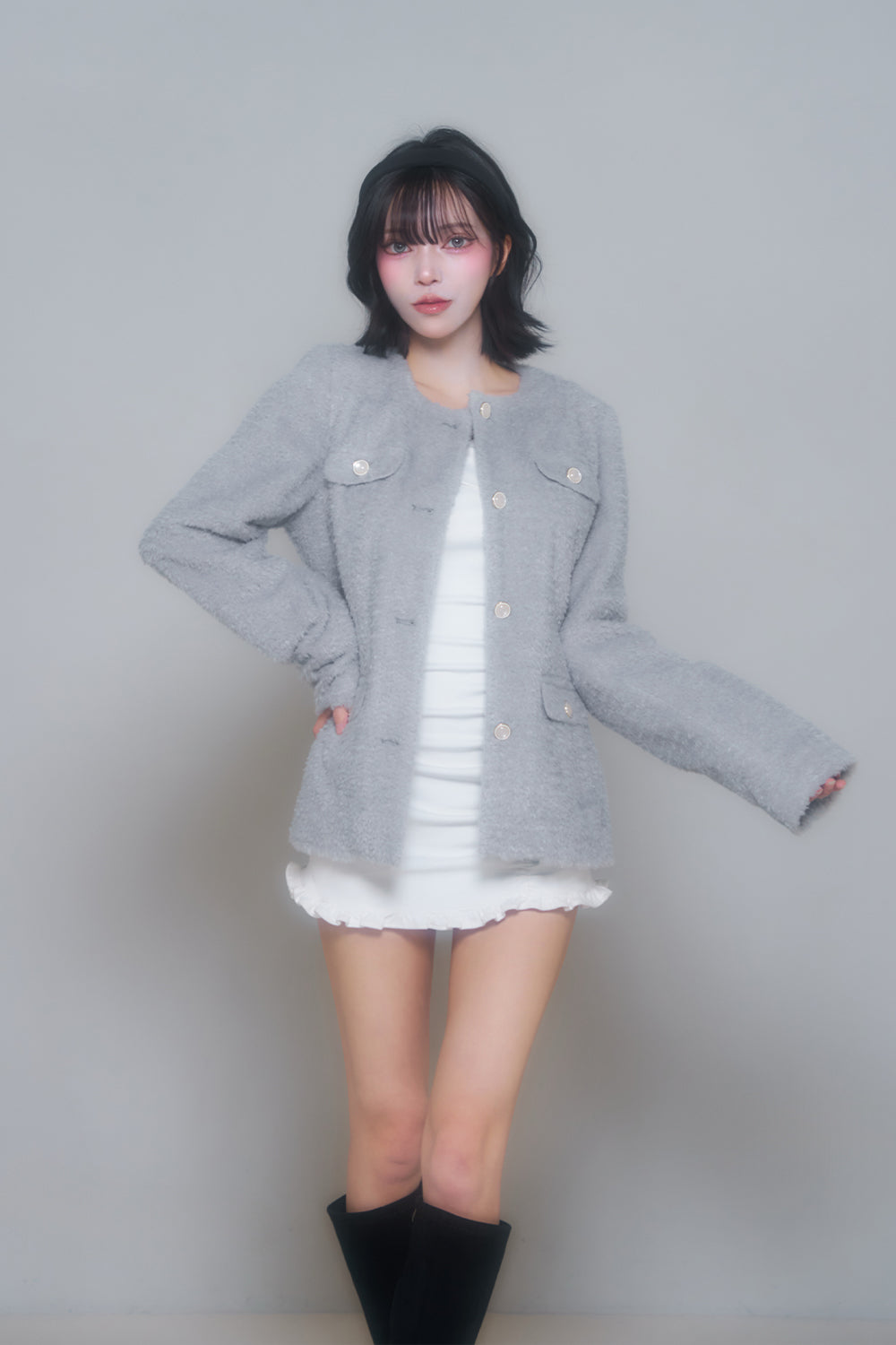 スプリングフラッフィージャケット
