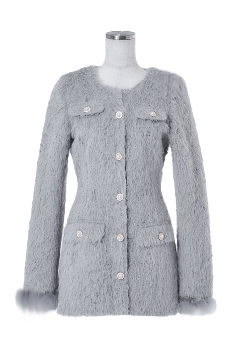 フェザージャケットワンピース