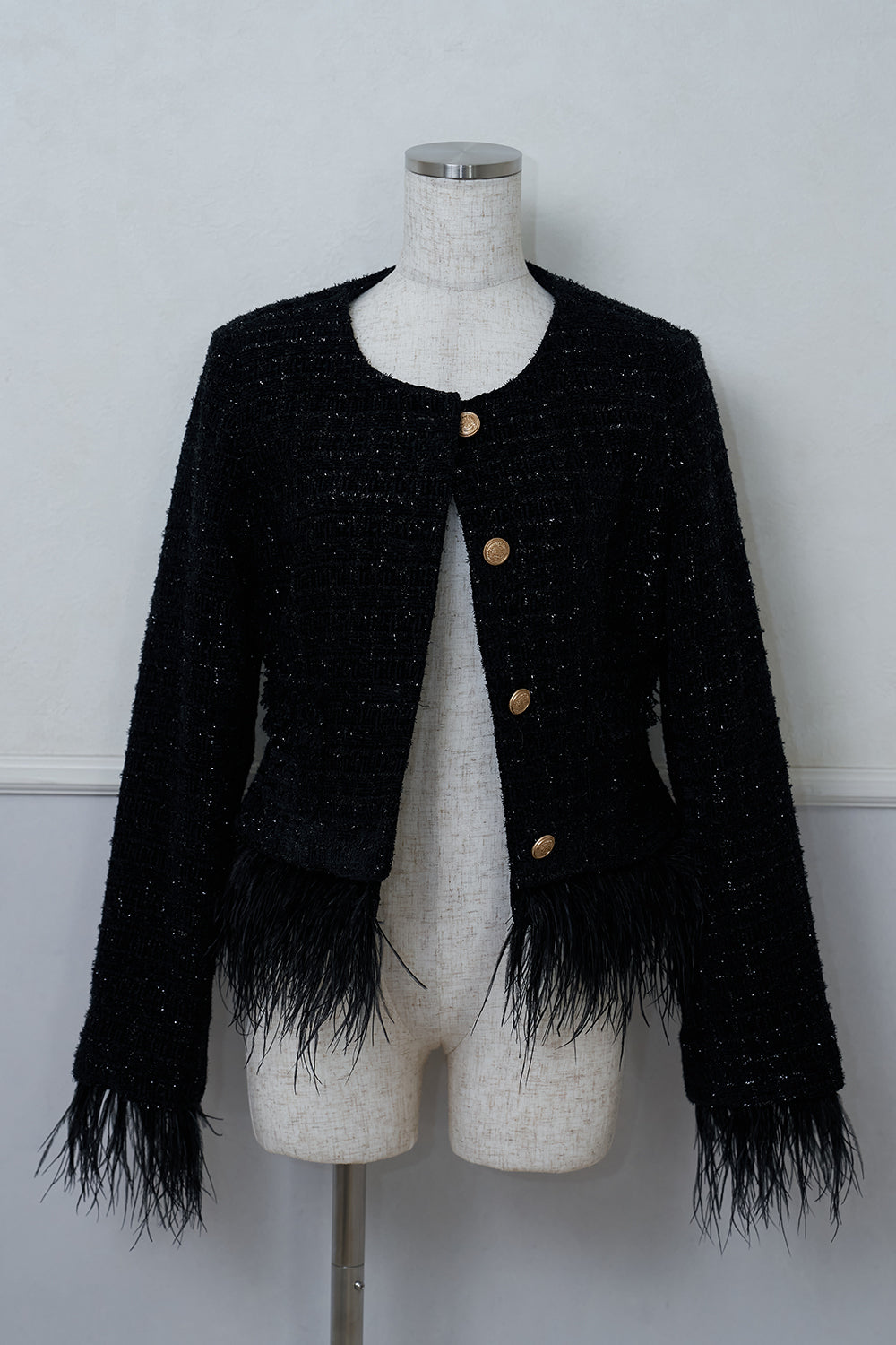 ラメツイードジャケット