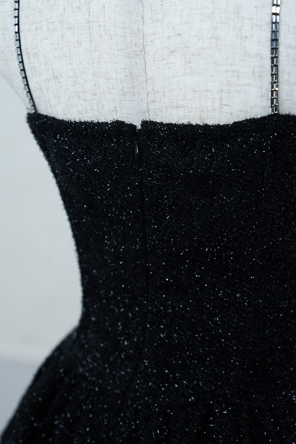 ラメツイードキャミワンピース