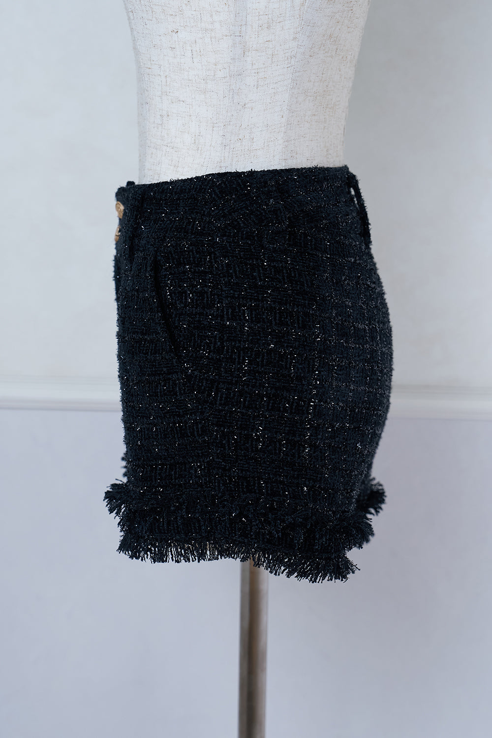 ラメツイードショートパンツ