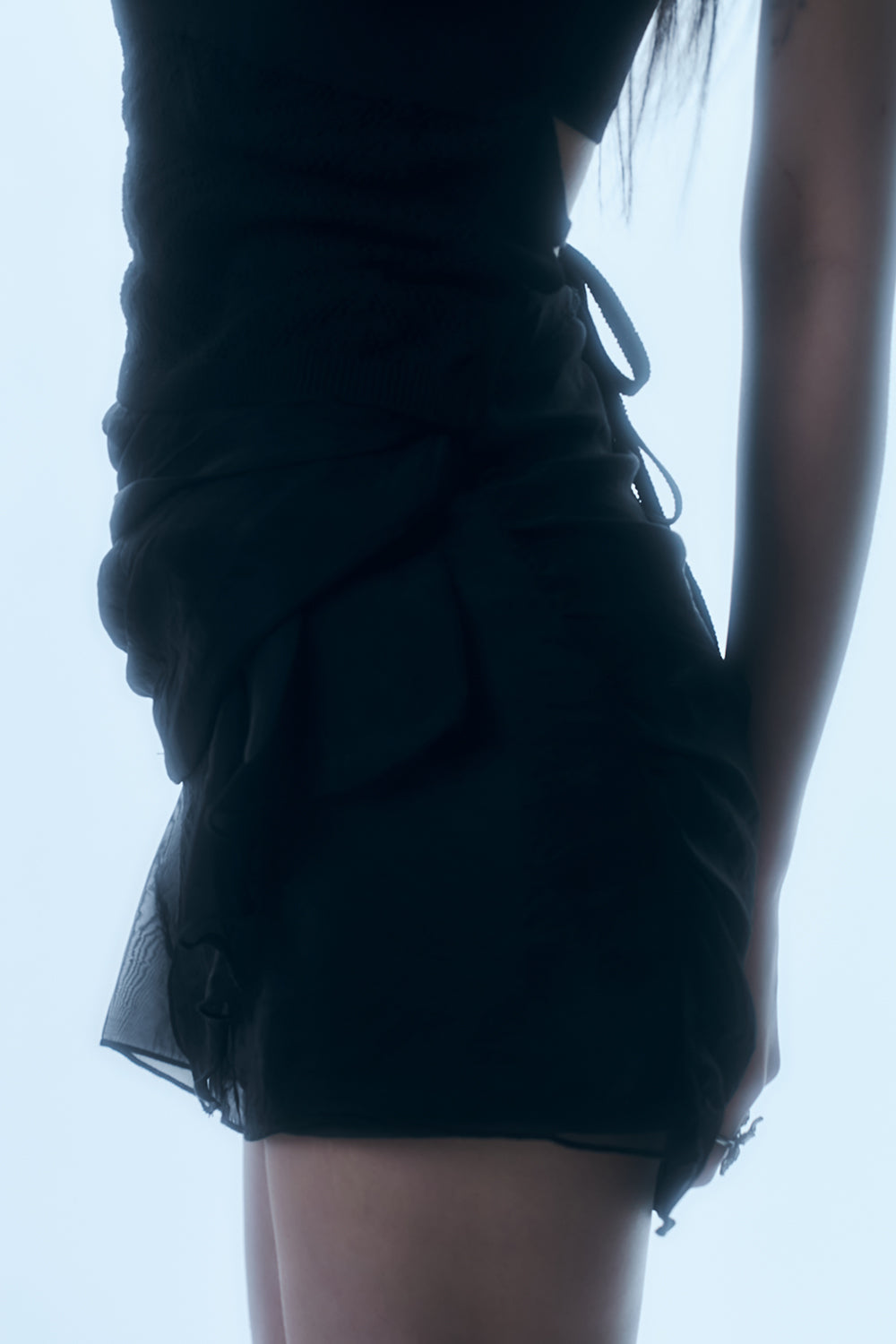 Shadow Sheer Layer Skirt