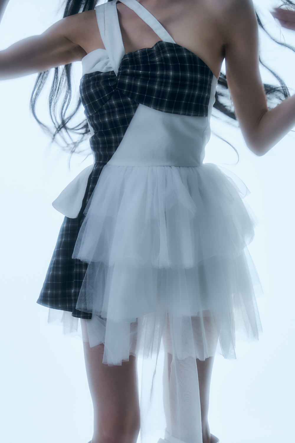 Midnight Tulle Corset Dress