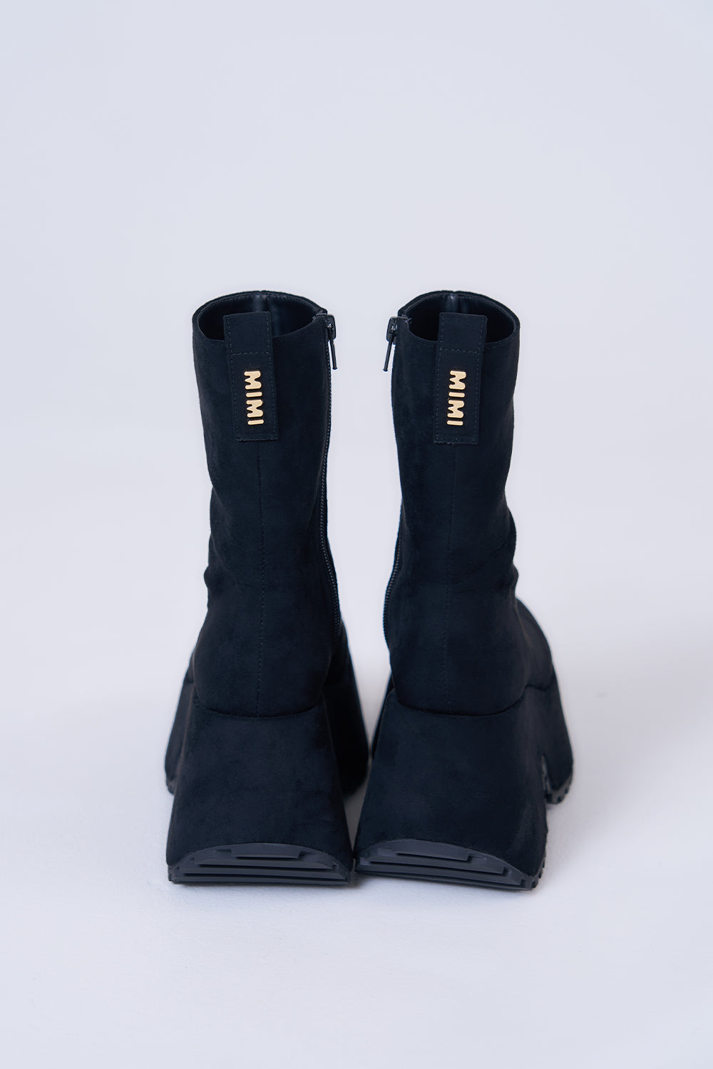 ベルベットショートブーツ