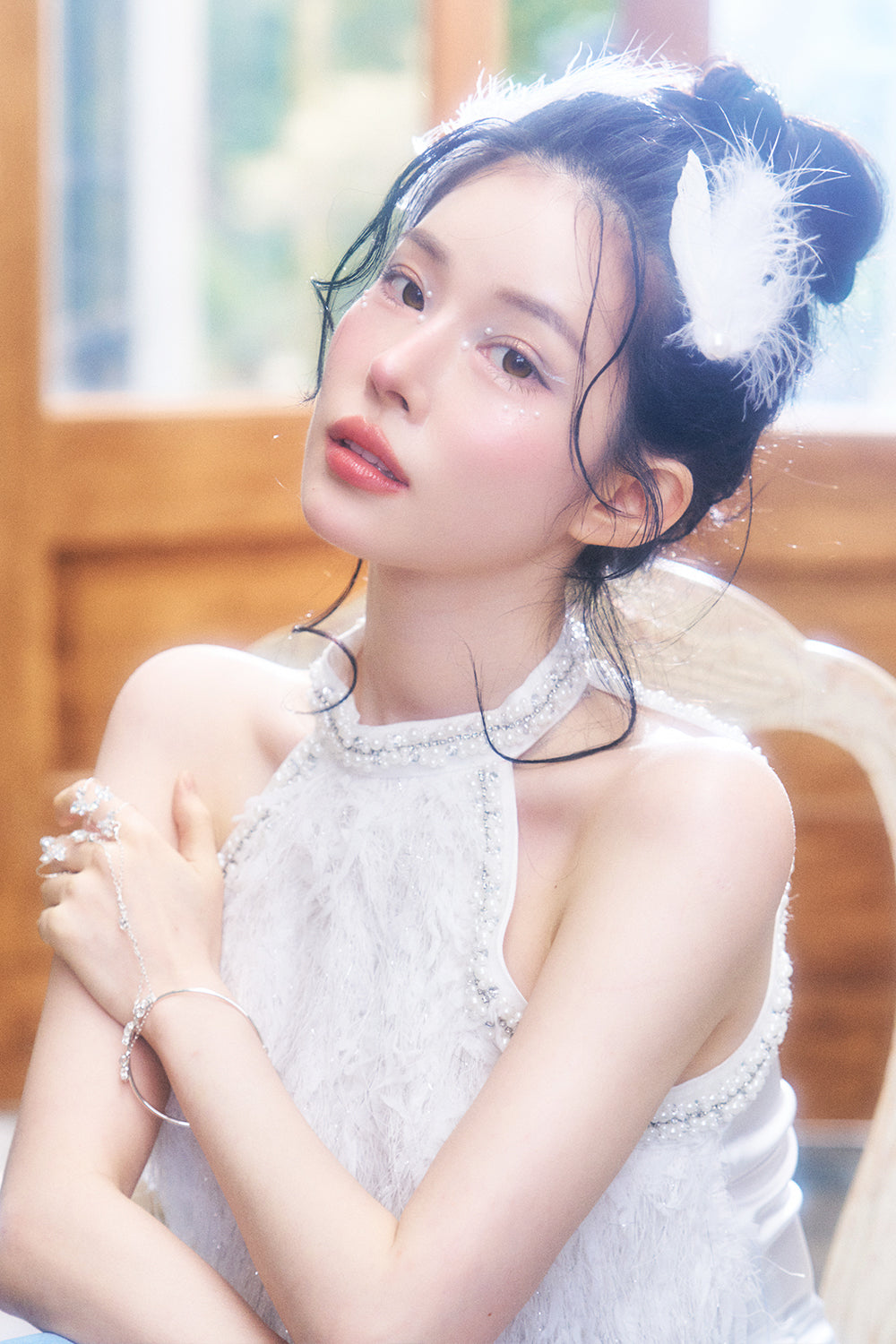 フロントシャギーアメスリトップス