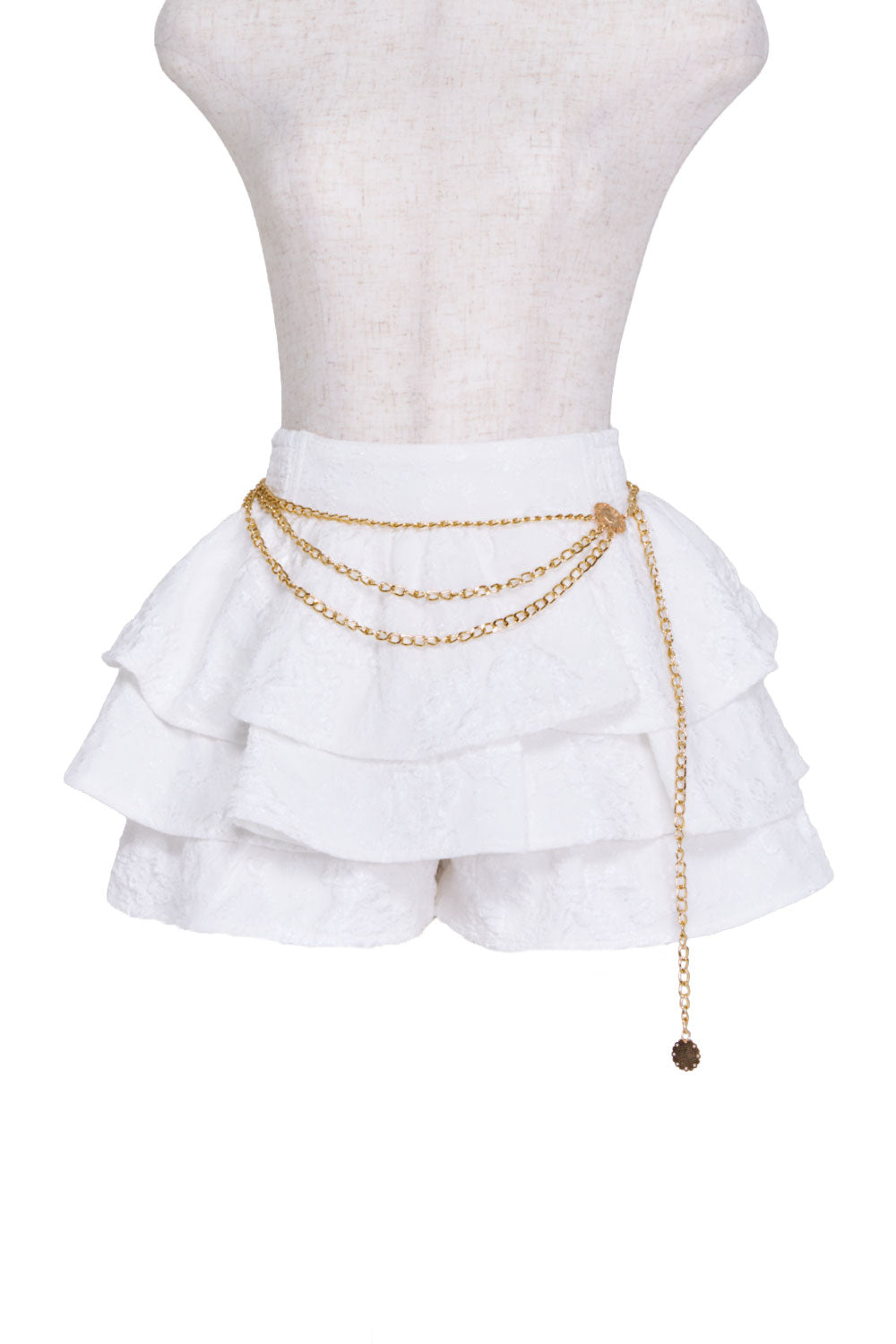 MIMIジャガードフリルスカート