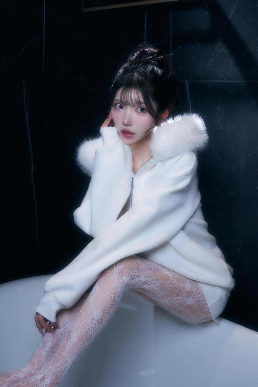 ボリュームフードファーセットアップ