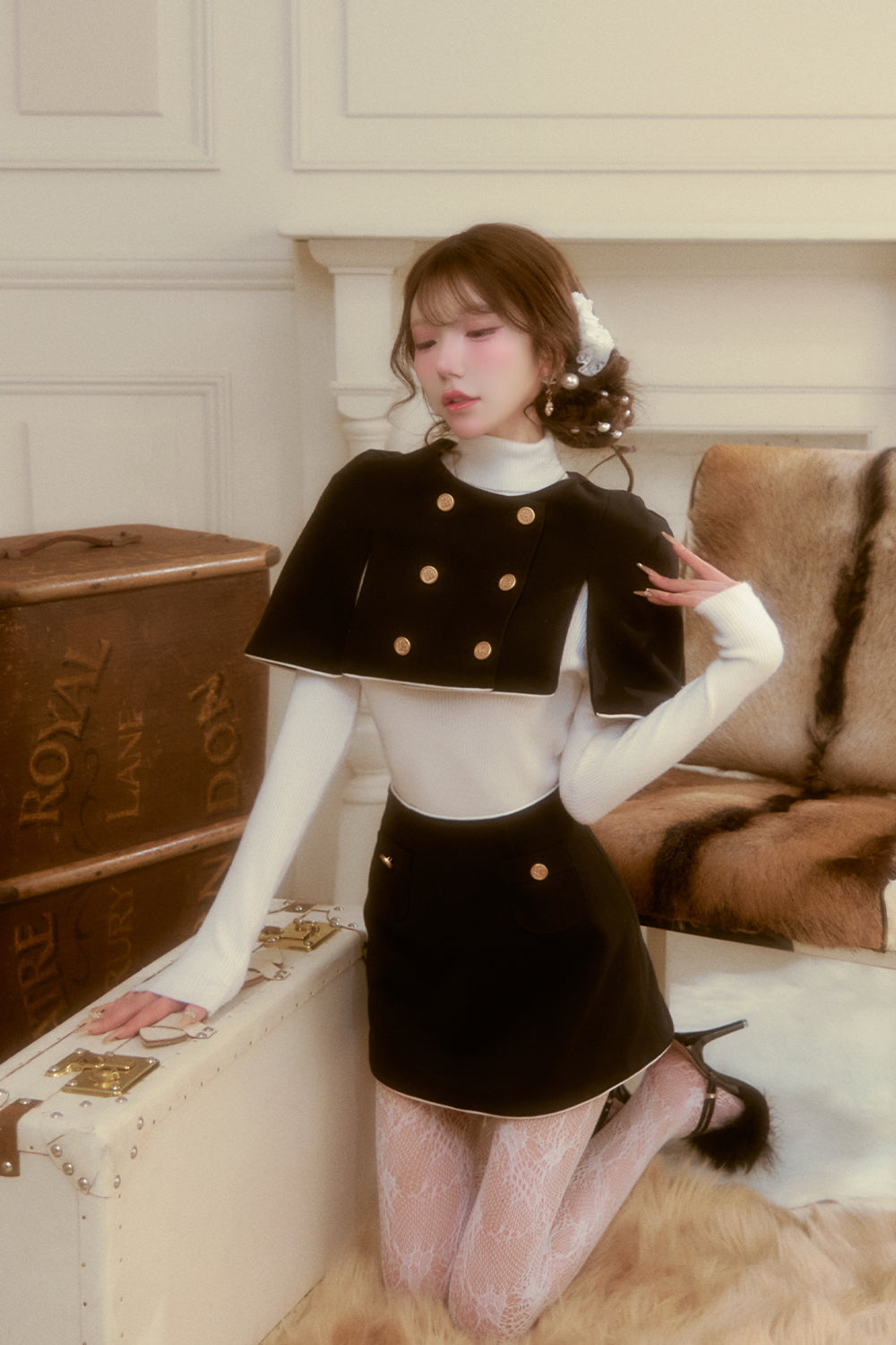 ブークレケープセットアップ