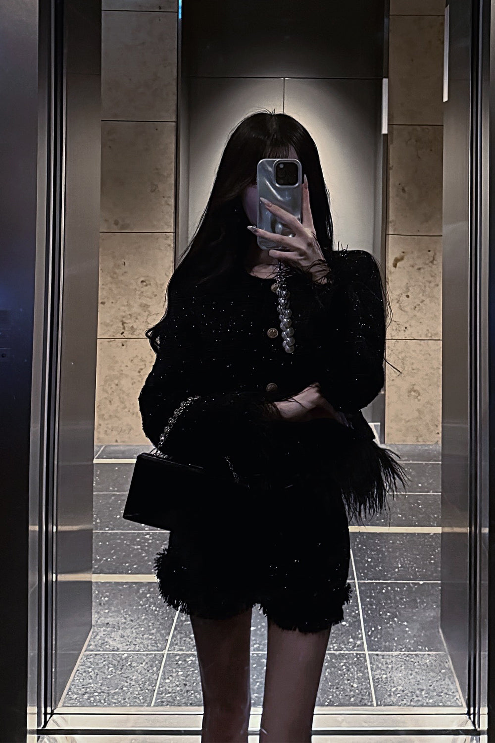 ラメツイードジャケット