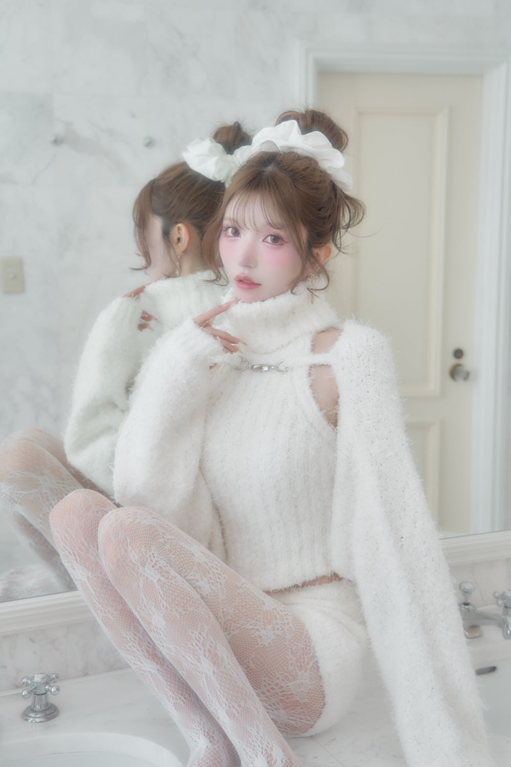 フラッフィーニットアンサンブル