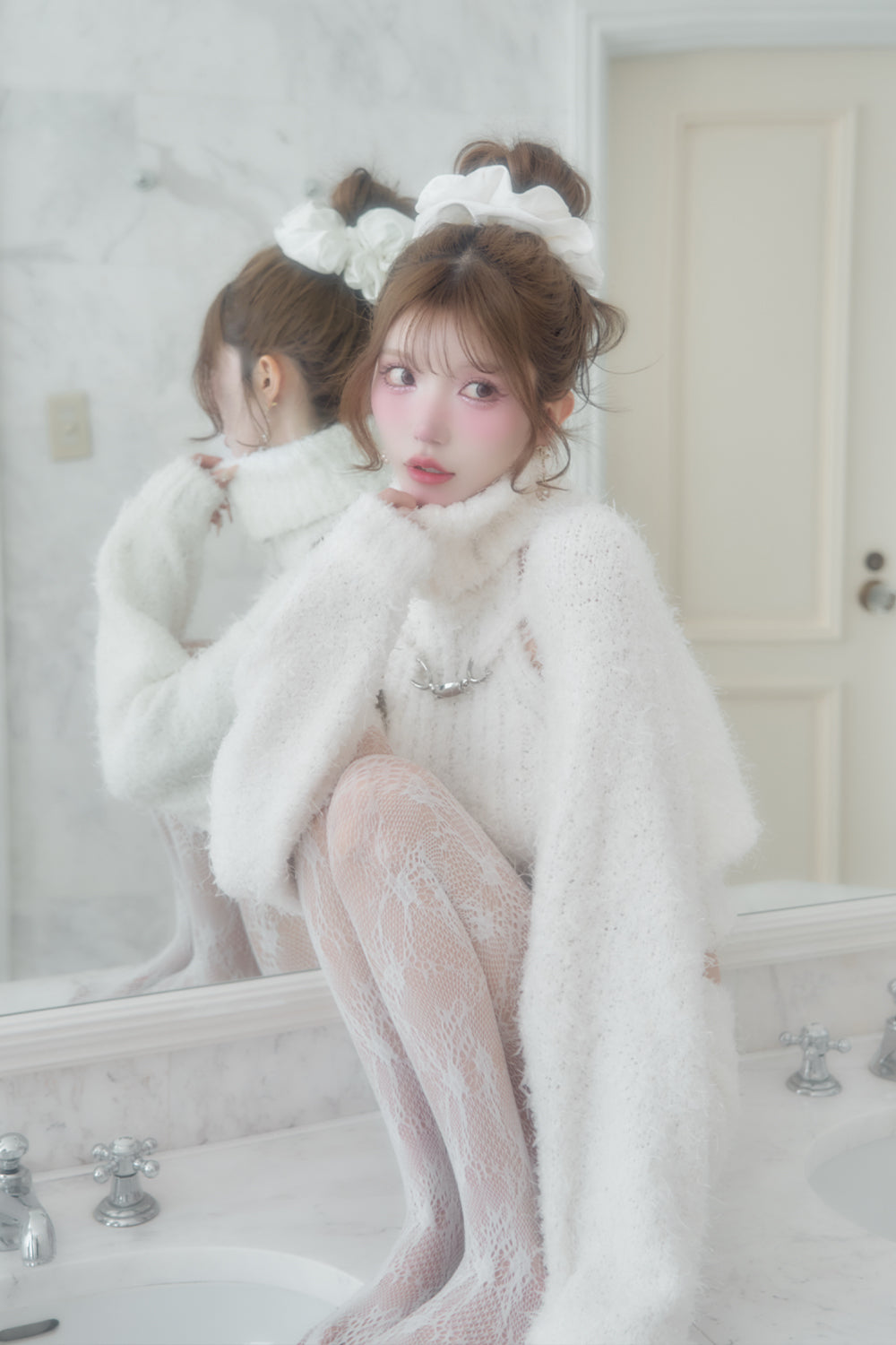 フラッフィーニットアンサンブル