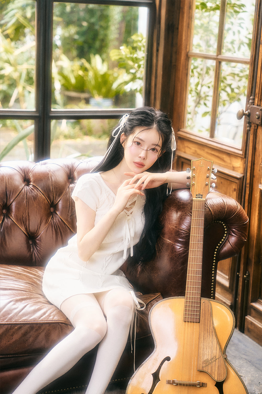 ケーブルニットmimiワンピース