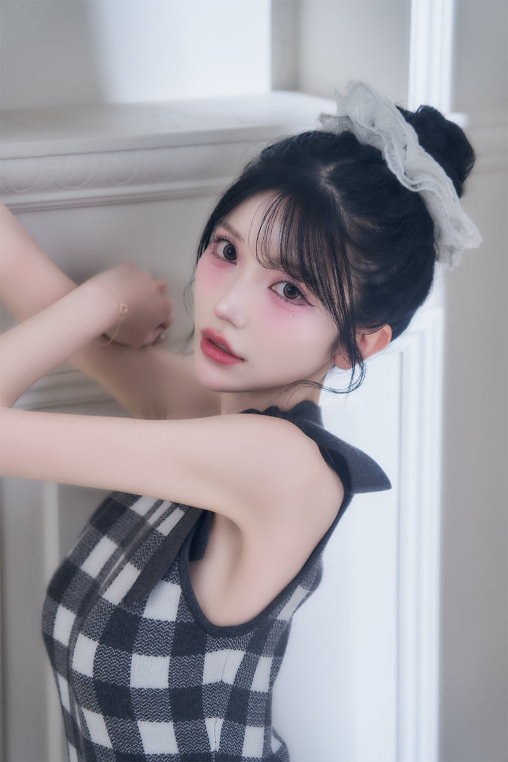 アメスリリボンニットセットアップ