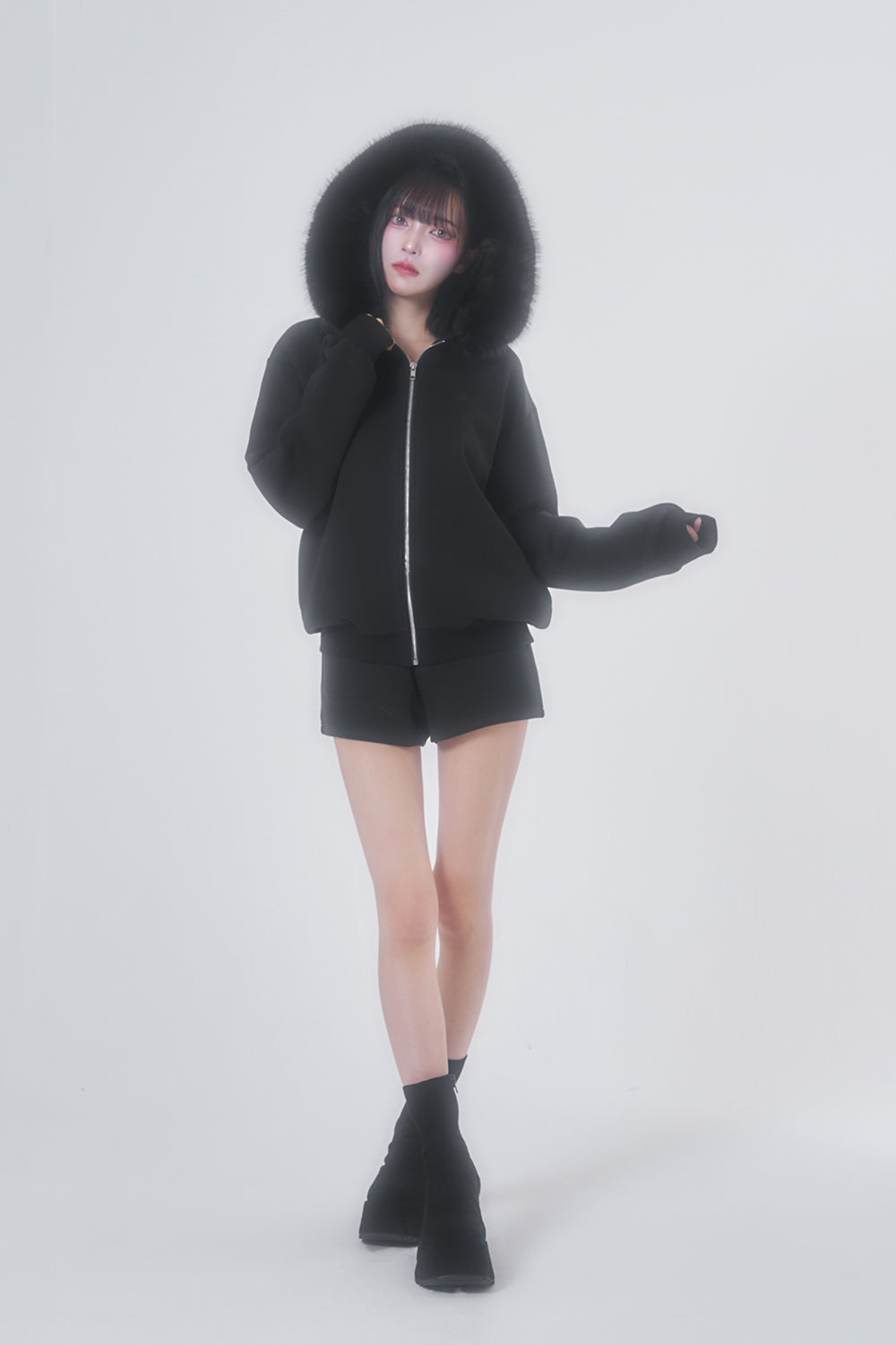 ボリュームフードファーセットアップ