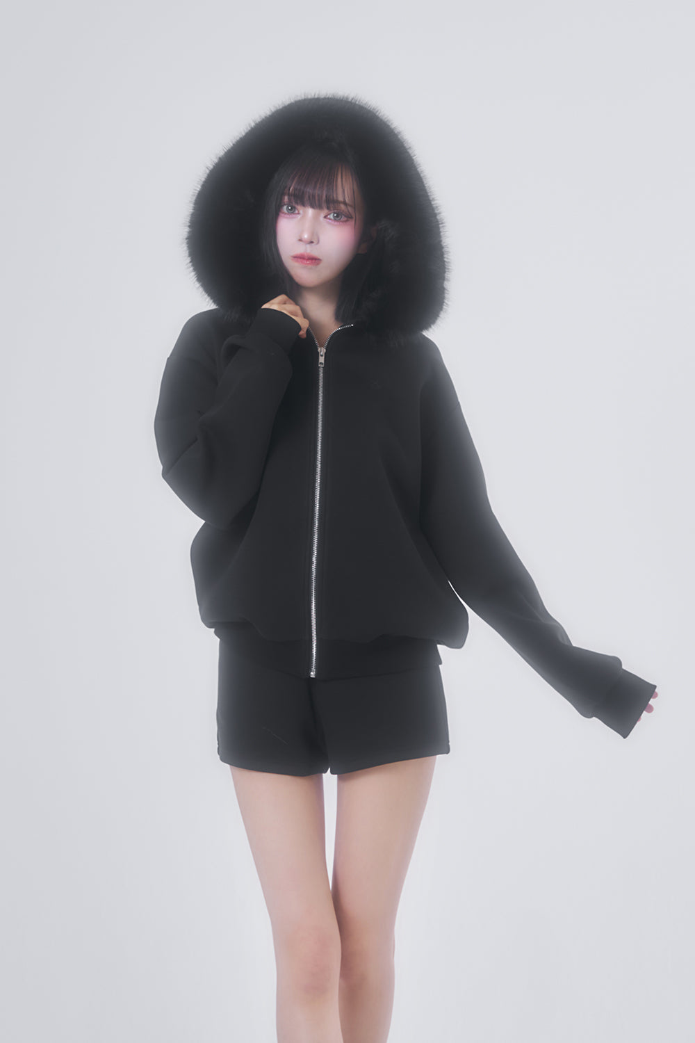 ボリュームフードファーセットアップ