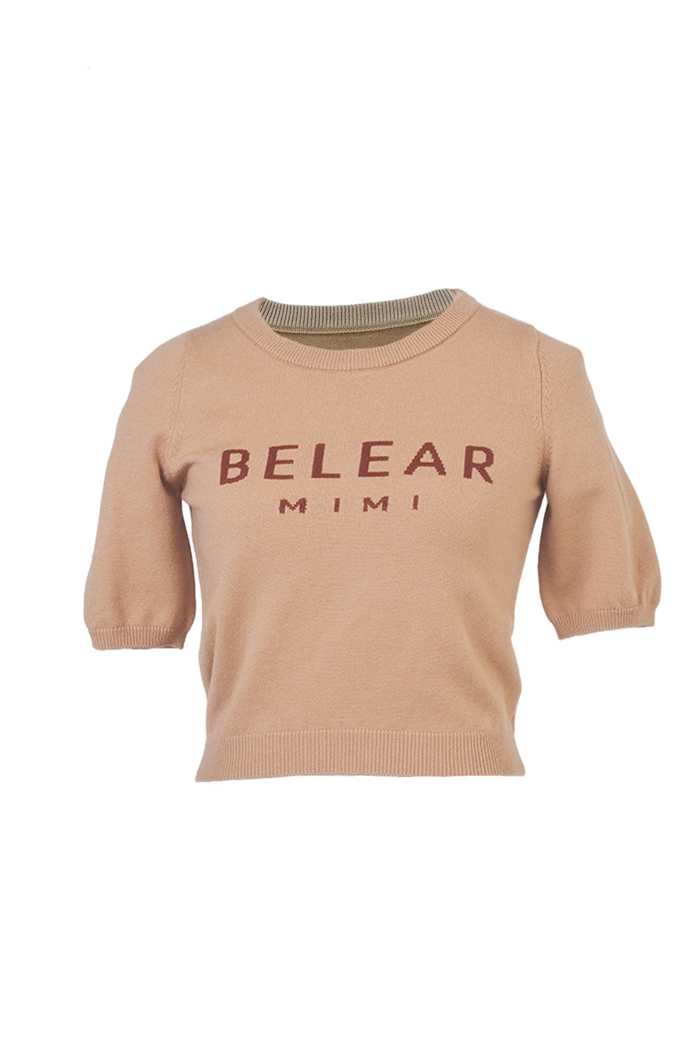 BELEAR MIMIジャガードニットトップス