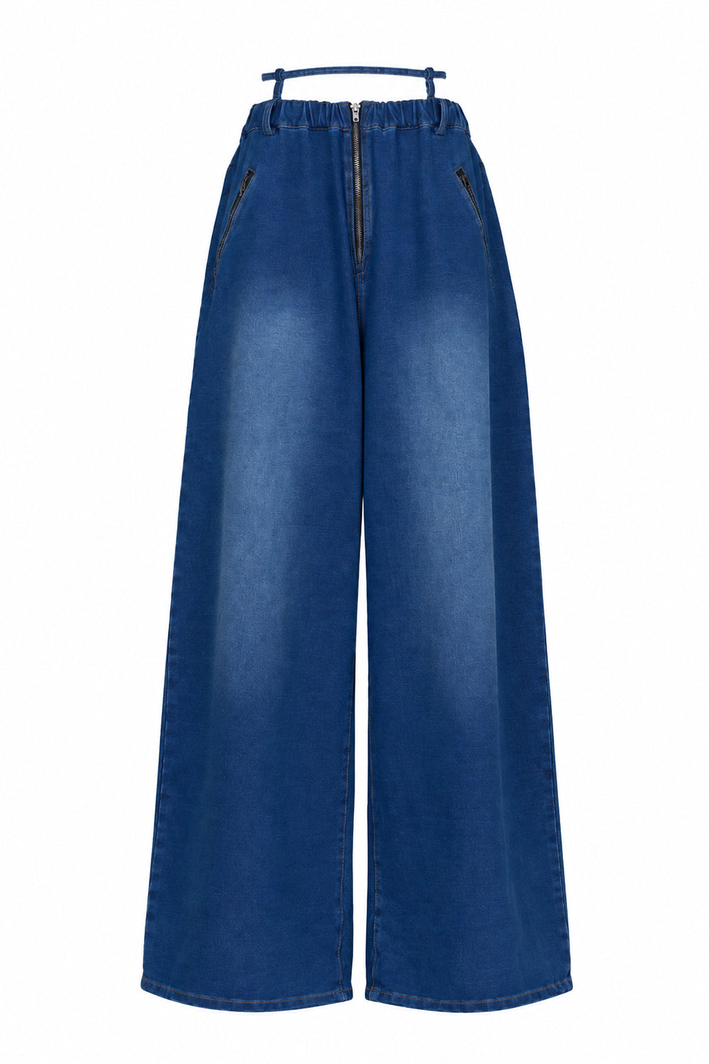 Utility Denim Cargo Pants