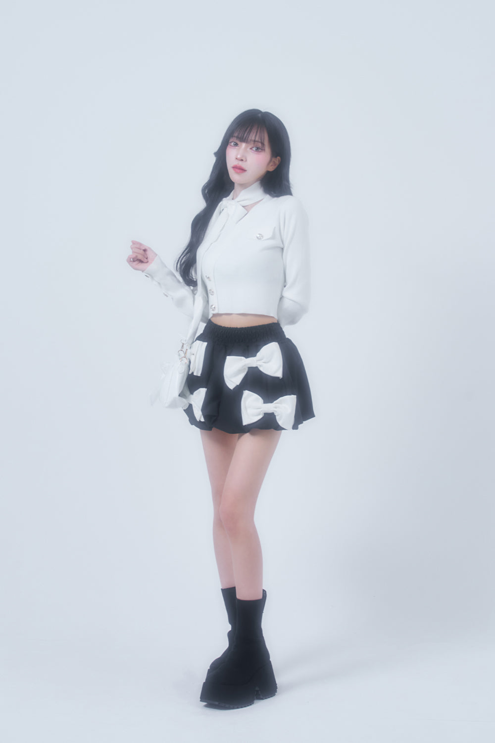 リボンバルーンミニスカート
