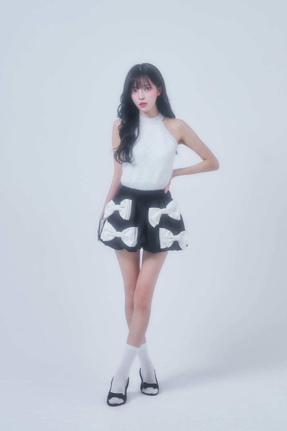 リボンバルーンミニスカート