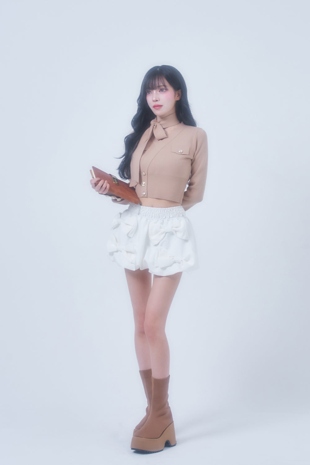 リボンバルーンミニスカート