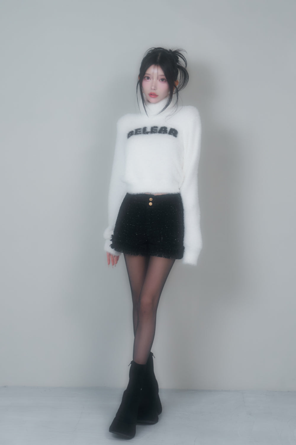 BELEAR タートルニットトップス