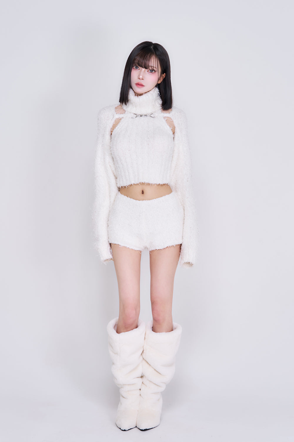 フラッフィーニットアンサンブル