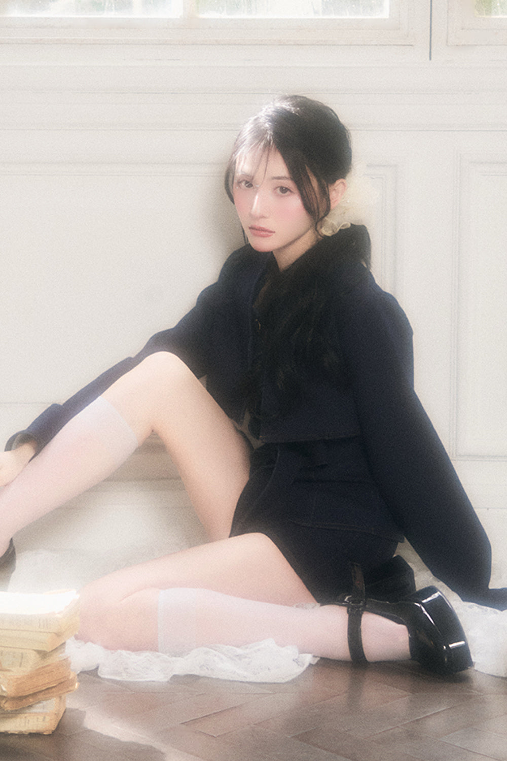 【予約商品】2 peace denim tops