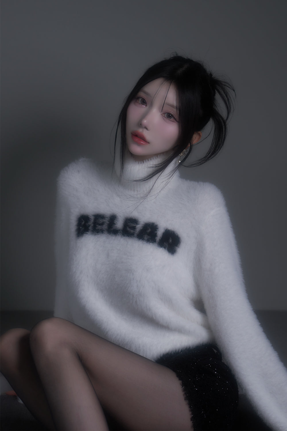 BELEAR タートルニットトップス