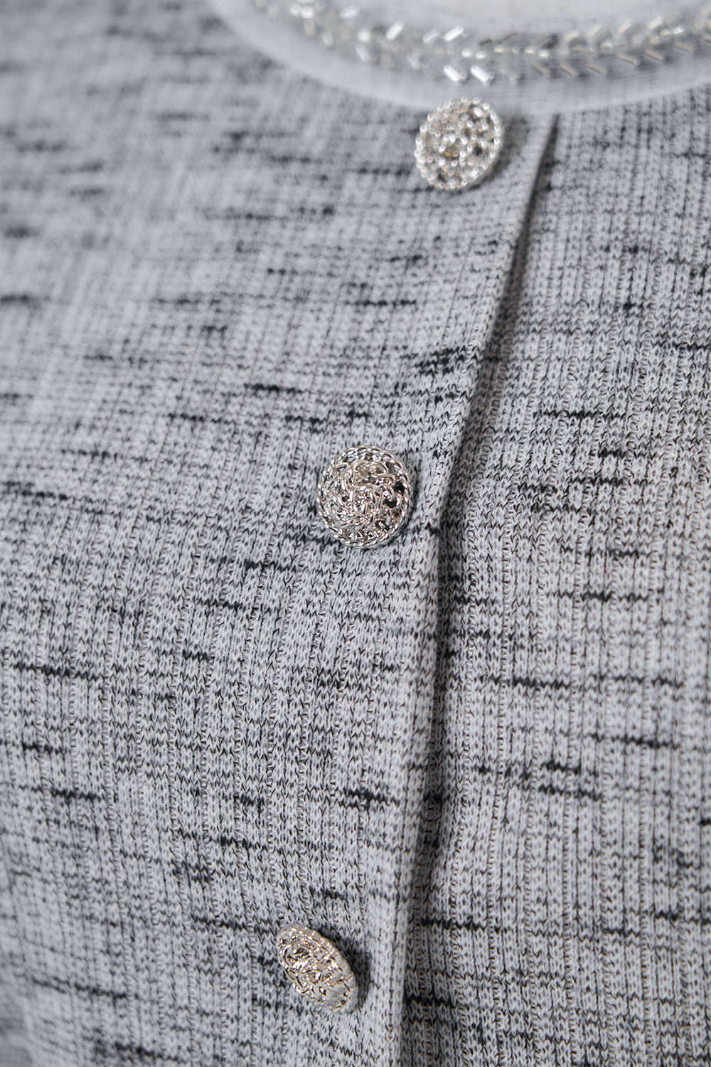 デザインチェーンツイードコンビネゾン