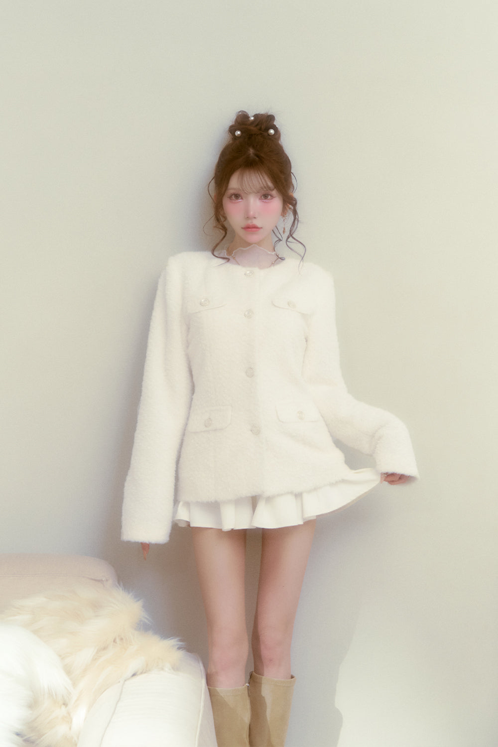 スプリングフラッフィージャケット