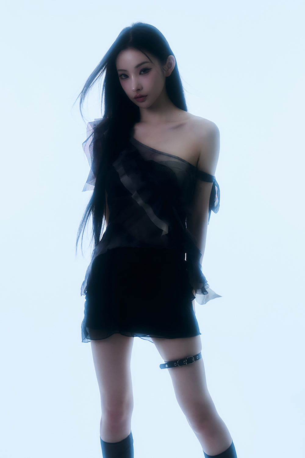 Shadow Sheer Layer Skirt