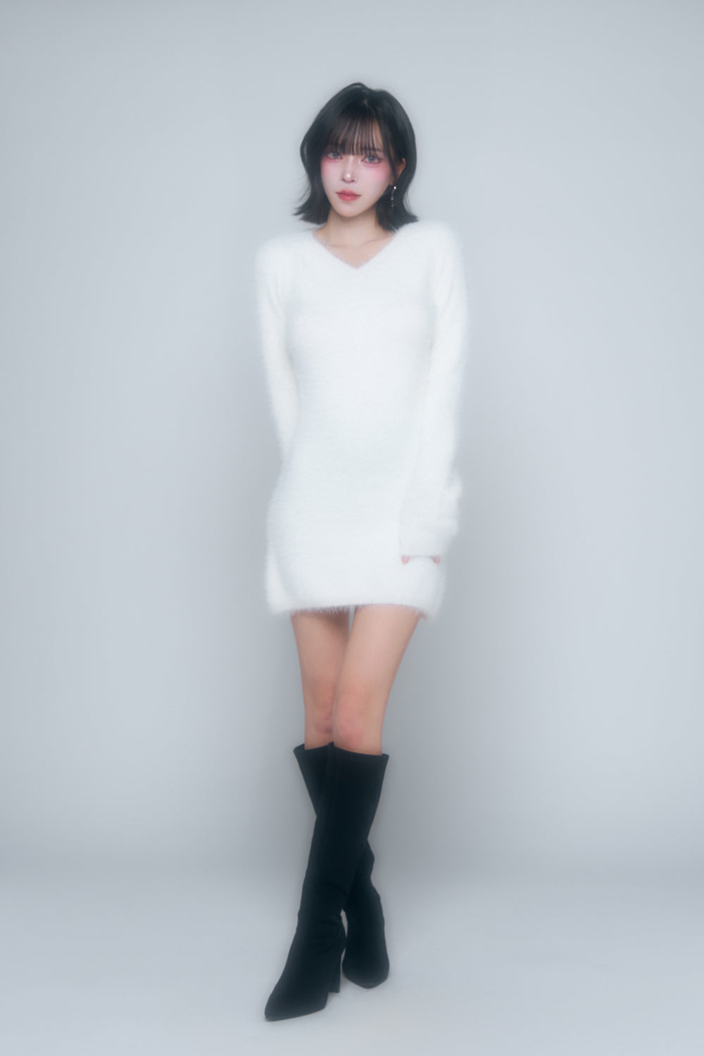 バックオープンミニワンピース