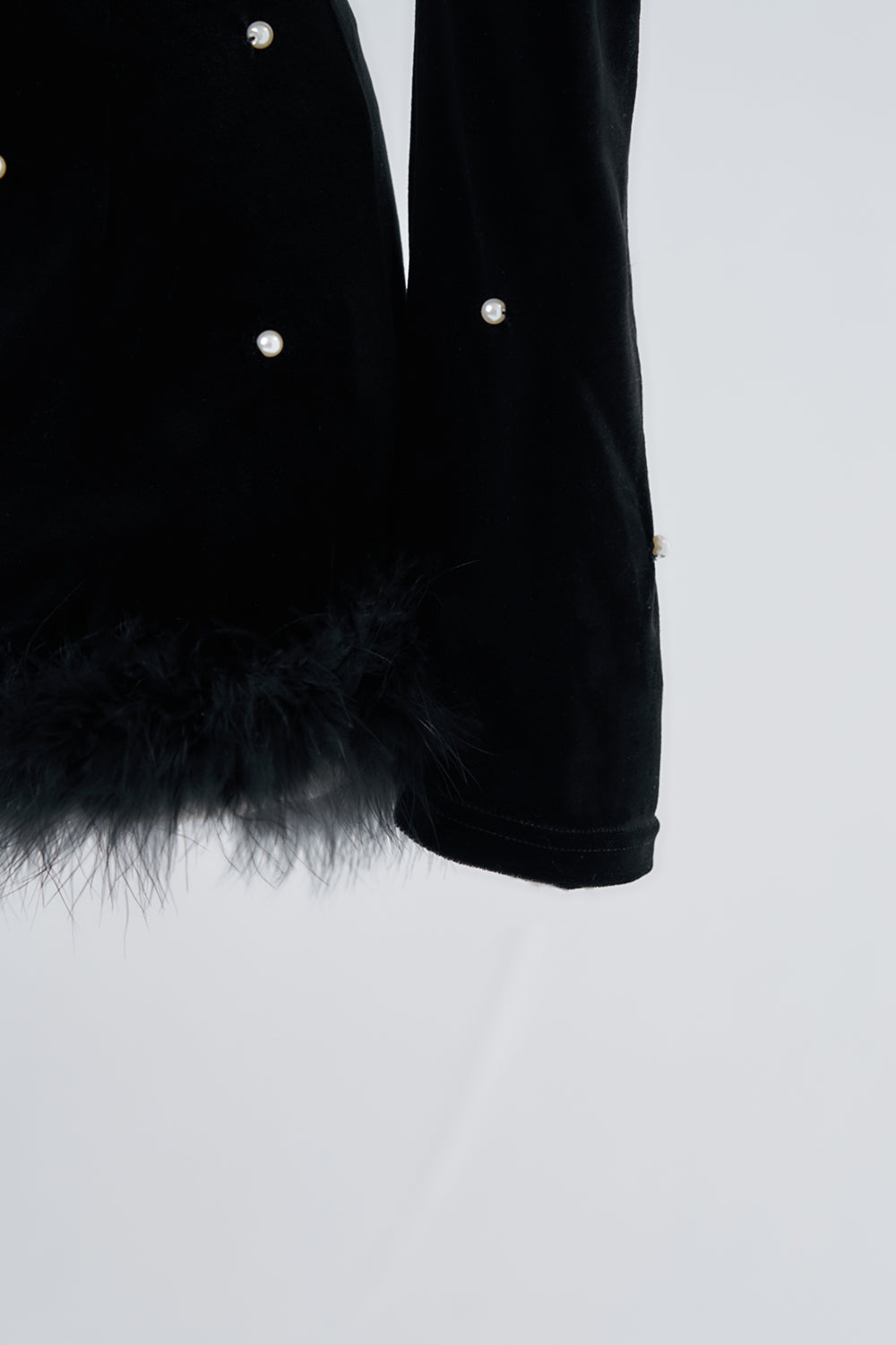 デザインパールベロアコンビネゾン