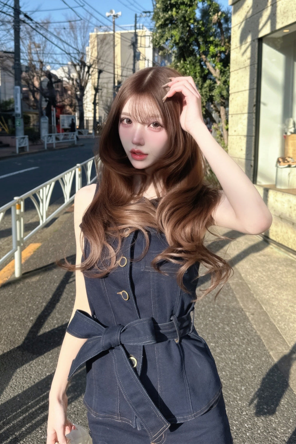 2 peace denim tops