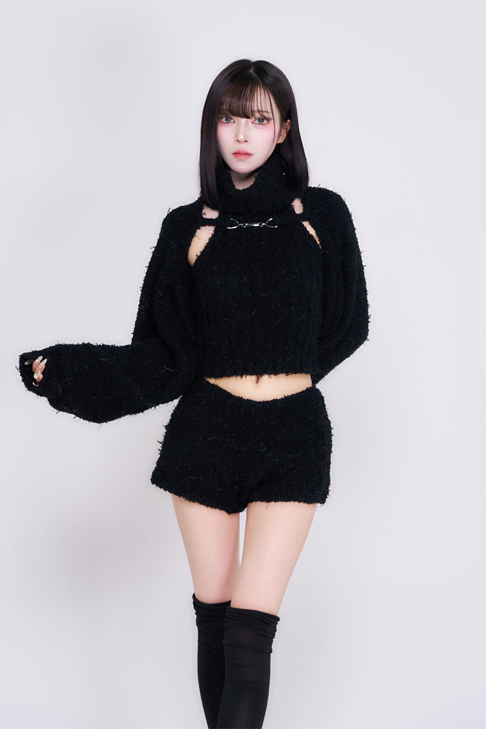 フラッフィーニットアンサンブル