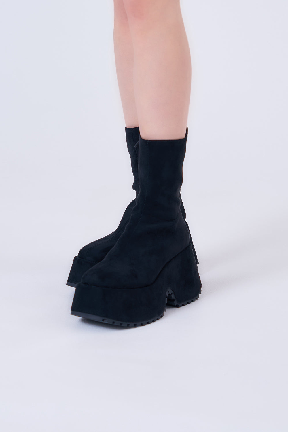 ベルベットショートブーツ